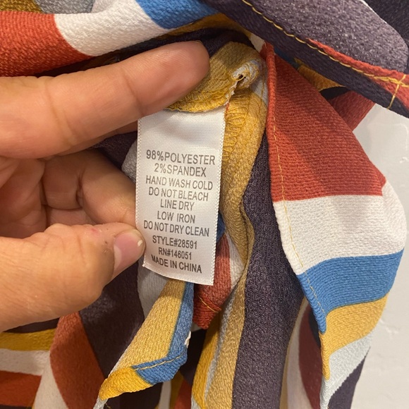 Monteau Los Angeles wrap blouse XL - Picture 4 of 5